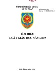 Tìm hiểu Luật giáo dục năm 2019