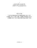 Tài liệu tập huấn nghiệp vụ phòng cháy và chữa cháy cho lực lượng phòng cháy chữa cháy và cứu nạn cứu hộ cơ sở