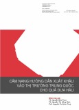 Cẩm nang hướng dẫn xuất khẩu vào thị trường Trung Quốc cho quả dưa hấu