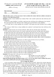 Đề thi thử tốt nghiệp THPT môn Tiếng Anh năm 2023 (Lần 1) - Trường THPT Ngô Gia Tự, Đắk Lắk (Mã đề 107)