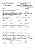 Đề thi giữa học kì 2 môn Toán lớp 10 năm 2022-2023 - Trường THPT Trần Hưng Đạo