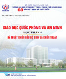 Giáo trình Giáo dục quốc phòng và an ninh (Phần 4: Kỹ thuật chiến đấu bộ binh và chiến thuật): Phần 2