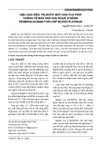 Hiệu quả điều trị bước một ung thư phổi không tế bào nhỏ giai đoạn IV bằng Pembrolizumab phối hợp bộ đôi platinum