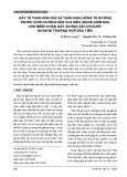 Gây tê thần kinh đùi và thần kinh hông to đường trước dưới hướng dẫn của siêu âm để giảm đau cho bệnh nhân gãy xương dài chi dưới: Nhân 05 trường hợp đầu tiên