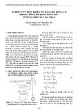 Nghiên cứu điều khiển dự báo cho động cơ không đồng bộ roto lồng sóc sử dụng biến tần ma trận