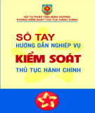 Kiểm soát thủ tục hành chính - Sổ tay hướng dẫn nghiệp vụ: Phần 1