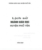 Ebook Lịch sử ngành giáo dục huyện Phổ Yên: Phần 2