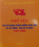 Ebook Phổ Yên lịch sử kháng chiến chống xâm lược và xây dựng bảo vệ tổ quốc (1945-2000): Phần 2