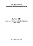 Ebook Lịch sử Đảng bộ phường Nguyễn Thái Học (1981-2020)