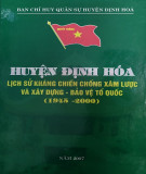 Ebook Lịch sử kháng chiến chống xâm lược và xây dựng bảo vệ tổ quốc huyện Định Hoá (1945-2000): Phần 2