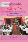 Văn kiện Đại hội Đại biểu Đảng bộ khối Doanh nghiệp tỉnh Ninh Thuận lần thứ III nhiệm kỳ 2011 - 2015