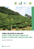 Chồng lấn quyền sử dụng đất - Thách thức cho quy hoạch và quản lý rừng đặc dụng ở Việt Nam