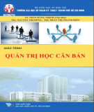 Giáo trình Quản trị học căn bản: Phần 1