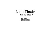 Du lịch tỉnh Ninh Thuận