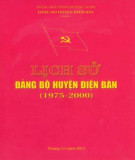 Ebook Lịch sử Đảng bộ huyện Điện Bàn (1975-2000): Phần 1