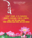 Ebook Tập thể, cá nhân điển hình, tiên tiến học tập và làm theo tấm gương đạo đức Hồ Chí Minh