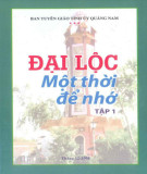 Ebook Đại Lộc một thời để nhớ (Tập 1)