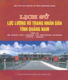 Ebook Lịch sử lực lượng vũ trang nhân dân tỉnh Quảng Nam (Tập 3): Phần 1