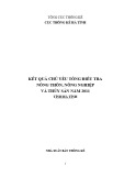 Kết quả chủ yếu tổng điều tra nông thôn, nông nghiệp và thuỷ sản năm 2011 tỉnh Hà Tĩnh