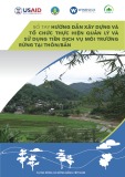 Sổ tay hướng dẫn xây dựng và tổ chức thực hiện quản lý và sử dụng tiền dịch vụ môi trường rừng tại thôn, bản