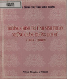 Ebook Trường Chính trị tỉnh Ninh Thuận - Những chặng đường lịch sử (1965 - 2002): Phần 2