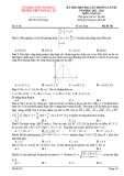Đề thi học sinh giỏi cấp trường môn Toán lớp 10 năm 2022-2023 - Trường THPT Ngô Gia Tự