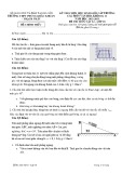 Đề thi chọn học sinh giỏi cấp trường môn Vật lý lớp 10 năm 2022-2023 - Trường THPT Phùng Khắc Khoan - Thạch Thất