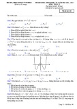Đề thi chuyên đề môn Toán lớp 12 năm 2022-2023 (Lần 2) - Trường THPT chuyên Vĩnh Phúc