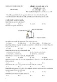 Đề thi giữa học kì 2 môn Hóa học lớp 11 năm 2022-2023 - Trường THPT Thuận Thành số 3