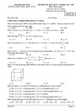 Đề thi giữa học kì 2 môn Toán lớp 11 năm 2022-2023 có đáp án - Trường THPT Trần Quốc Tuấn