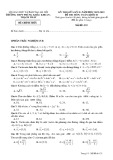 Đề thi giữa học kì 2 môn Toán lớp 10 năm 2022-2023 có đáp án - Trường THPT Phùng Khắc Khoan - Thạch Thất