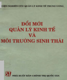 Quản lý kinh tế và môi trường: Phần 1