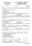 Đề thi thử tốt nghiệp THPT môn Vật lý năm 2023 có đáp án (Lần 1) - Trường THPT Hồng Lĩnh, Hà Tĩnh