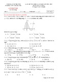 Đề thi giữa học kì 2 môn Toán lớp 12 năm 2022-2023 có đáp án - Trường THPT Hướng Hóa, Quảng Trị