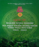 Ebook Lịch sử ngành nông nghiệp và phát triển nông thôn tỉnh Thái Nguyên (1945-2010): Phần 1