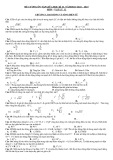 Đề cương ôn tập giữa học kì 2 môn Vật lý lớp 12 năm 2022-2023 - Trường THPT Nguyễn Hiền, Quảng Nam