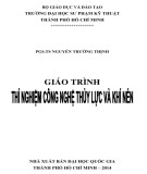 Giáo trình Thí nghiệm công nghệ thủy lực và khí nén: Phần 2