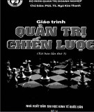 Giáo trình Quản trị chiến lược (Tái bản lần thứ 5): Phần 1