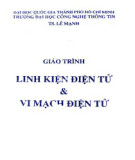 Giáo trình Linh kiện điện tử và vi mạch điện tử: Phần 1