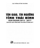 Tôn giáo tín ngưỡng tỉnh Thái Bình giai đoạn 2012-2017 qua kết quả Tổng điều tra kinh tế 2017