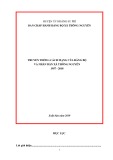 Ebook Truyền thống cách mạng của Đảng bộ và nhân dân xã Thông Nguyên (1957-2018)