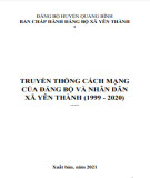 Ebook Truyền thống cách mạng của Đảng bộ và nhân dân xã Yên Thành (1999-2020): Phần 1