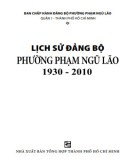 Ebook Lịch sử Đảng bộ phường Phạm Ngũ Lão (1930-2010): Phần 1