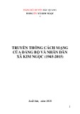 Ebook Truyền thống cách mạng của Đảng bộ và nhân dân xã Kim Ngọc (1945-2015)