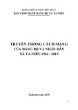 Ebook Truyền thống cách mạng của Đảng bộ và nhân dân xã Tả Nhìu (1962-2015)