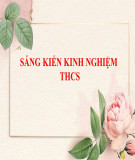 Sáng kiến kinh nghiệm THCS: Các dấu hiệu nhận biết các chất vô cơ và các phương pháp giải các dạng bài tập nhận biết