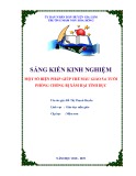 Sáng kiến kinh nghiệm Mầm non: Một số biện pháp giúp trẻ mẫu giáo 5-6 tuổi phòng chống bị xâm hại tình dục