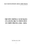 Ebook Truyền thống cách mạng của Đảng bộ và nhân dân xã Thèn Phàng (1962-2015)