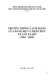 Ebook Truyền thống cách mạng của Đảng bộ và nhân dân xã Sán Xả Hồ (1963-2018)