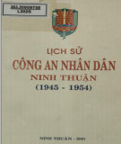 Ebook Lịch sử Công an nhân dân tỉnh Ninh Thuận (1945 - 1954): Phần 2